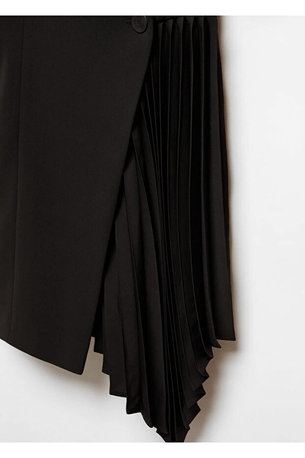 Blazerkleid mit Plissierung - 8