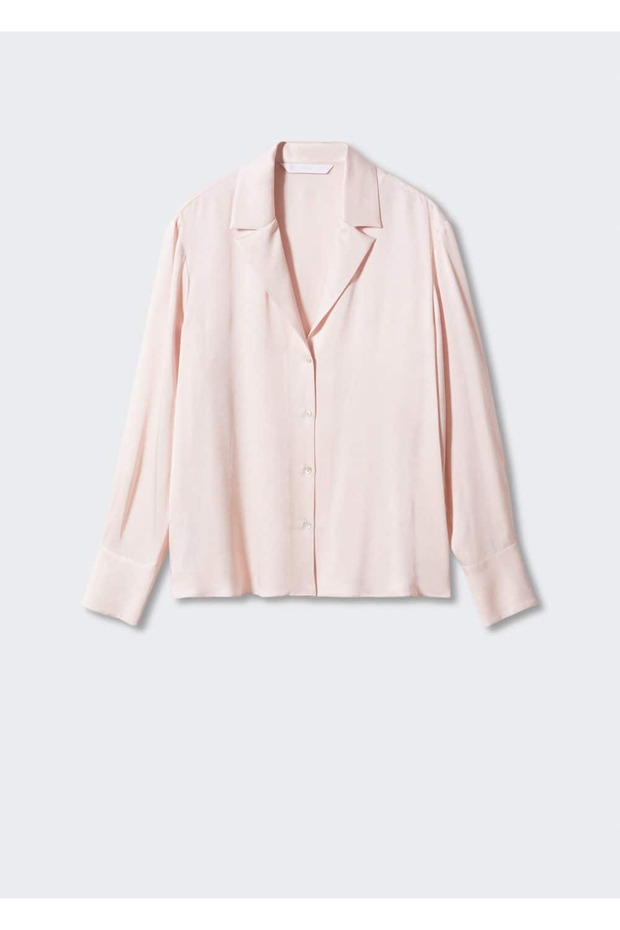 Yakalı Dökümlü Gömlek - 3