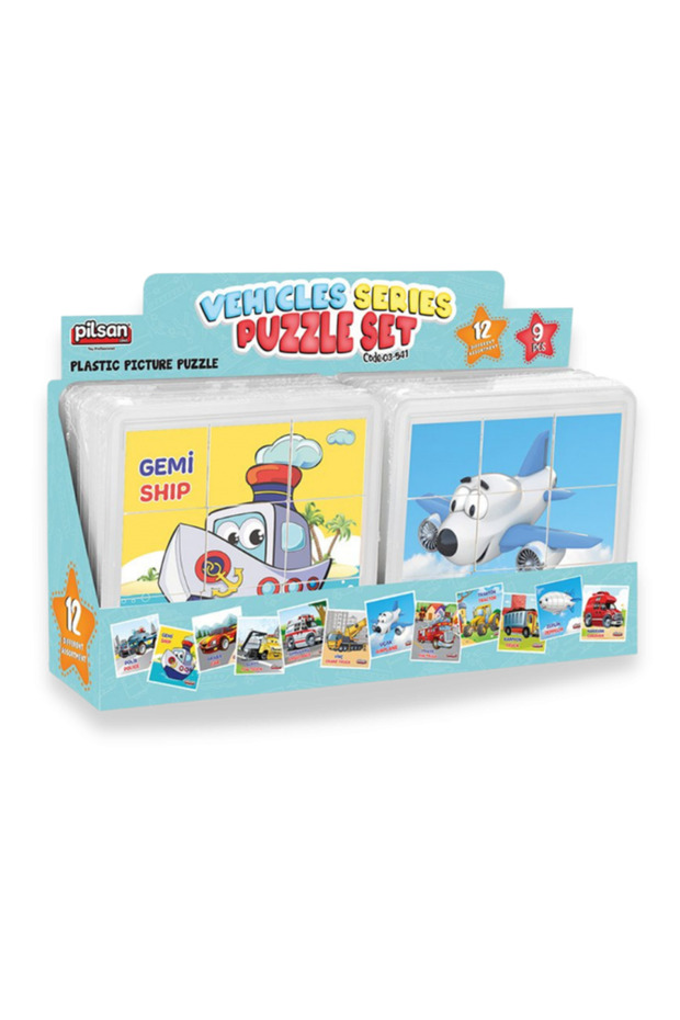 Puzzle Tek Kartlık - Taşıtlar Puzzle - Tek Puzzle Gönderilmektedir. Mavi Su Dünyası - 1
