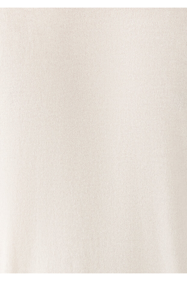 Weißer Pullover mit Rundhalsausschnitt, reguläre Passform / normaler Schnitt 0710022-70054 - 6