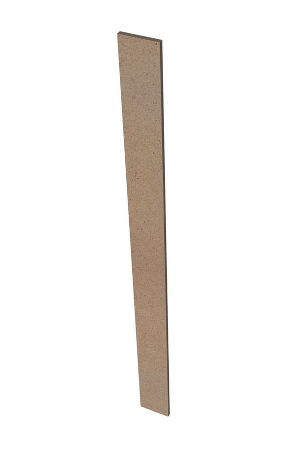 Dekoratif Iskandinav Duvar Çıtası ( 5 Adet ) Ev Ofis Dekorasyonu 10 Mm Ham Mdf - 5