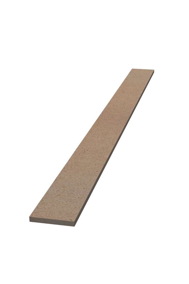 Dekoratif Iskandinav Duvar Çıtası ( 5 Adet ) Ev Ofis Dekorasyonu 10 Mm Ham Mdf - 1