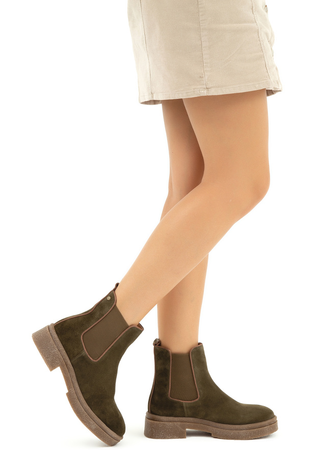 Kadın Hakiki Deri Casual Bot 928 46102 Bn Bot Ayk Sk22/23 - 1