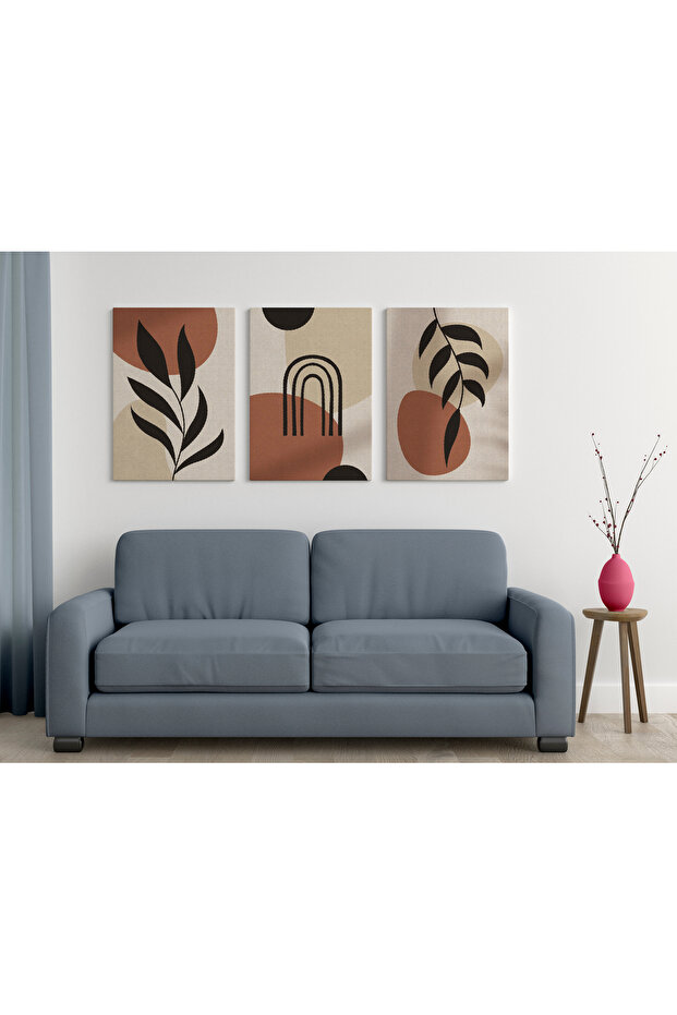 Kanvas Duvar Tablosu 3'lü Tablo Seti Canvas - 1