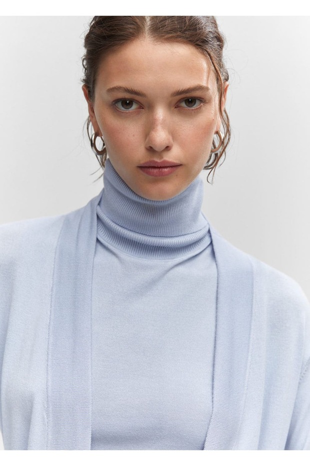 İnce triko hırka - 6