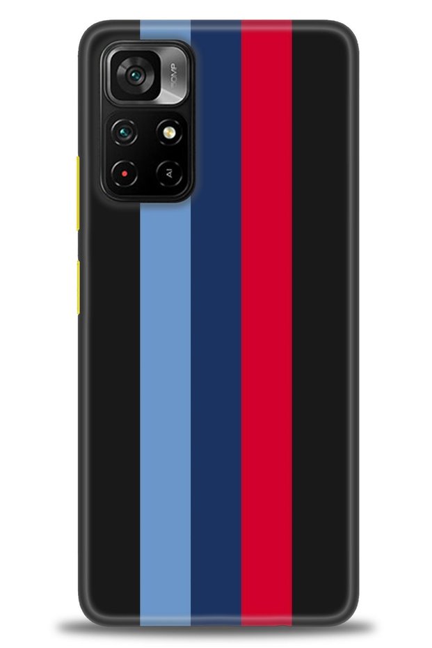 Xiaomi Redmi Note 11 Pro Plus Case HD Printed Case - Burgundy Bar + Full Screen Protector