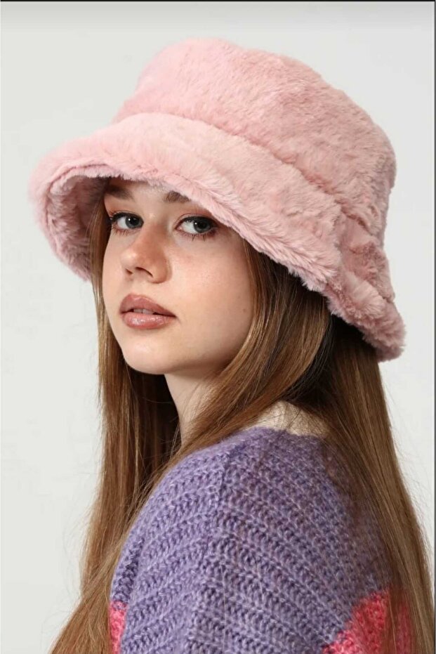 قبعة دلو قطيفة - 3