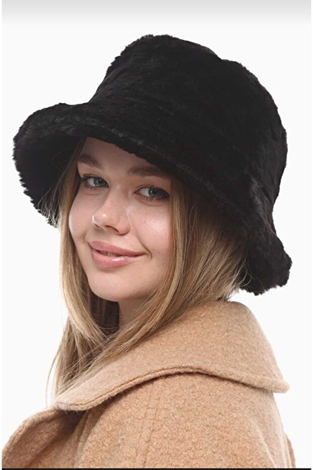 قبعة دلو قطيفة - 1