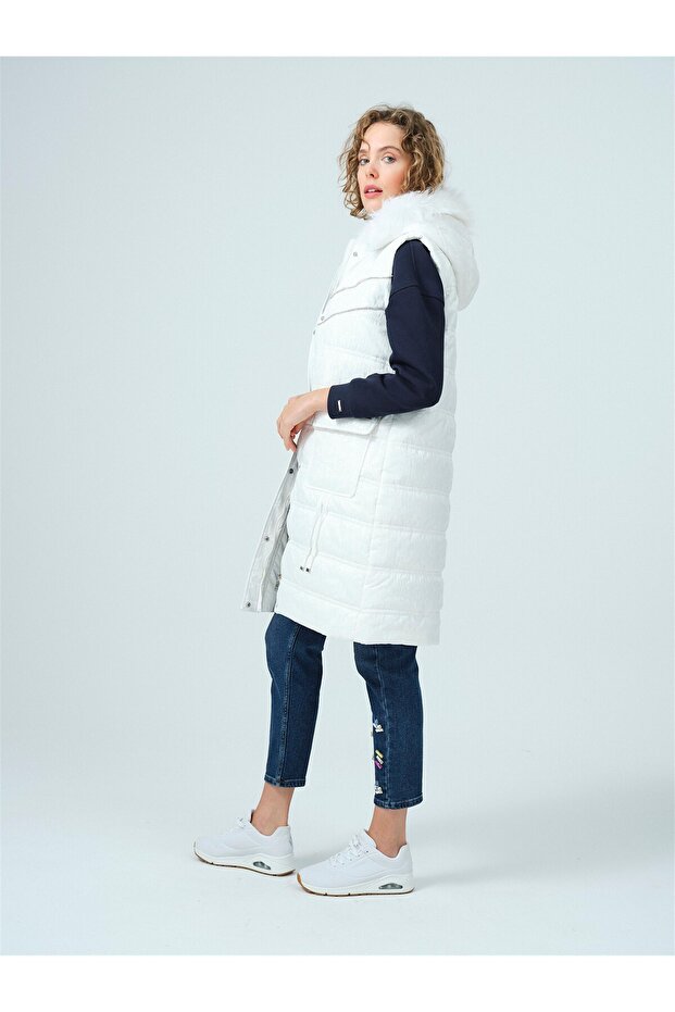 Taş Şeritli Şişme Yelek - 8