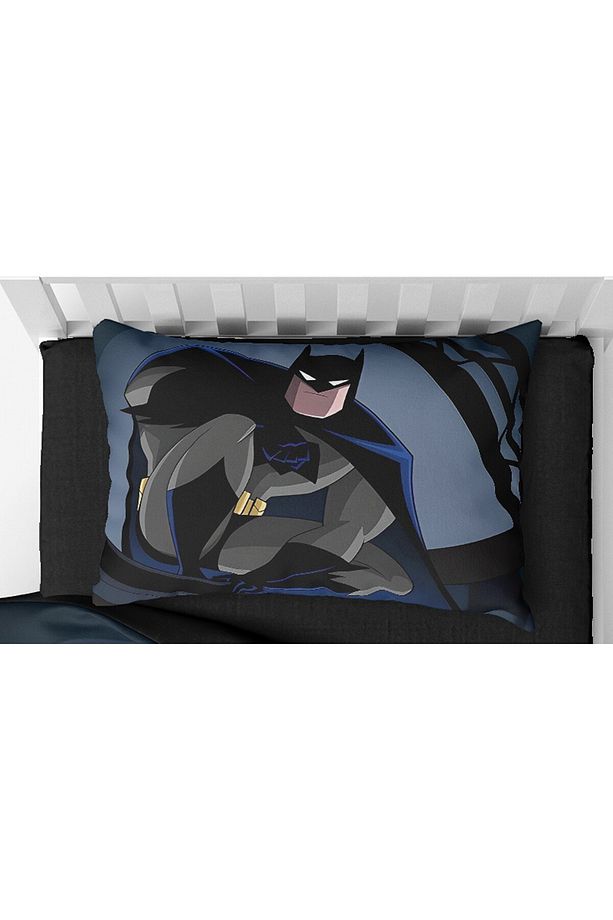 3D Dijital Baskı Mikro Saten Tek Kişilik Nevresim Takımı Batman - 3