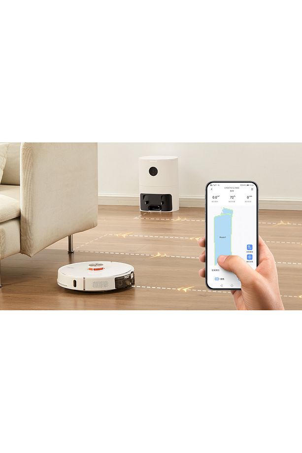 S1 Max - 8000 Pa - Yapay Zeka Akıllı Robot Süpürge - 9