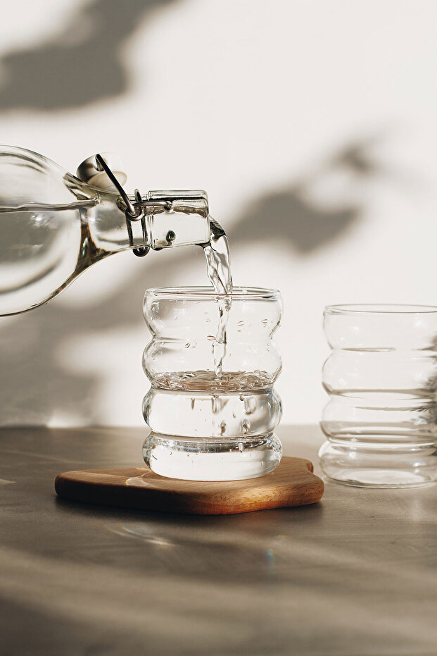 Bubble Borosilikat Cam Bardak - 1