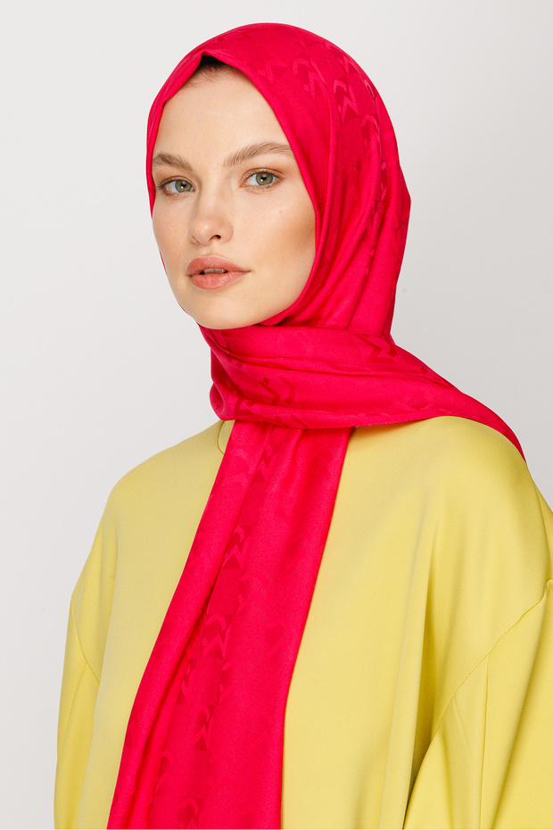 Mc Pattern Jacquard Shawl - 6