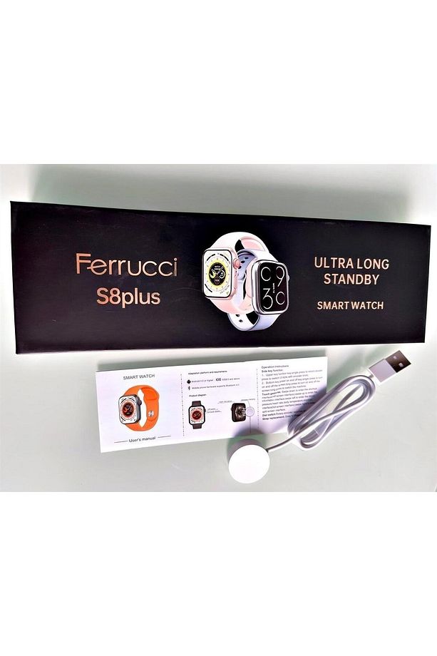 S8plus Ultra Long Standby Smart Watch Akıllı Kol Saati Fc-smart-s8 Plus.06 - 5
