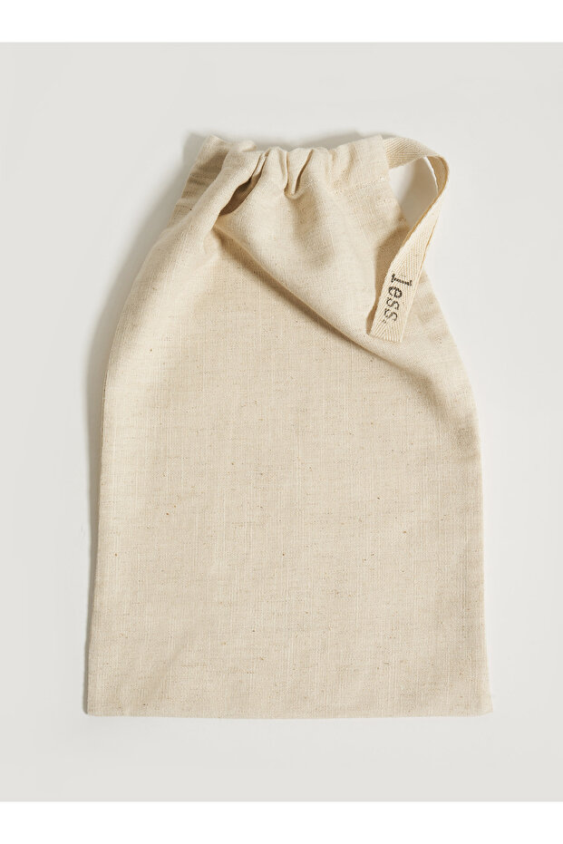 Linen Storage Pouch| Pulses & Organizer Cream 30x20 Cm