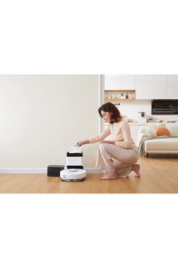 Q7 Max Plus Beyaz Akıllı Robot Süpürge - 13