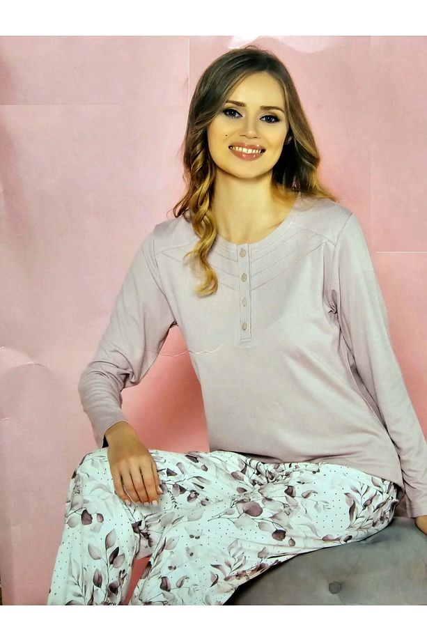 Poleren Pijama Takımı - 1