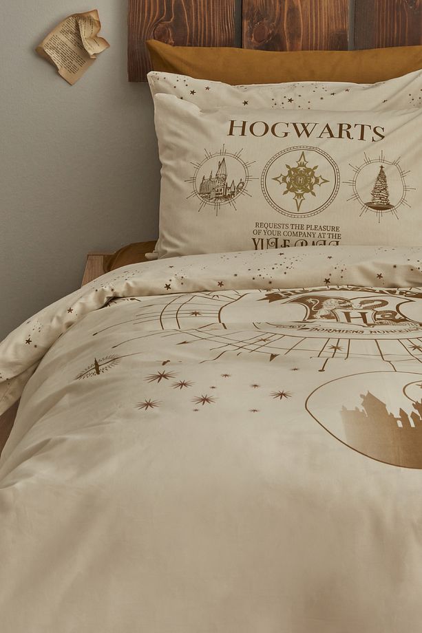 Harry Potter Charm %100 Pamuk Tek Kişilik Nevresim Takımı - 3