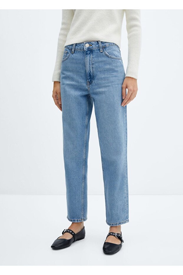 Yüksek belli mom jean - 1