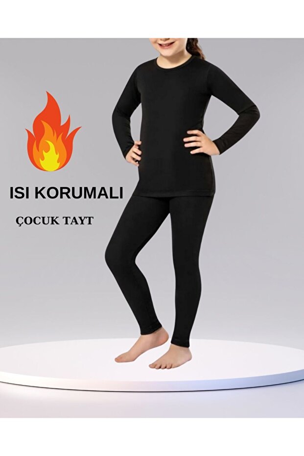 Girl's Warm Winter Thermal Leggings