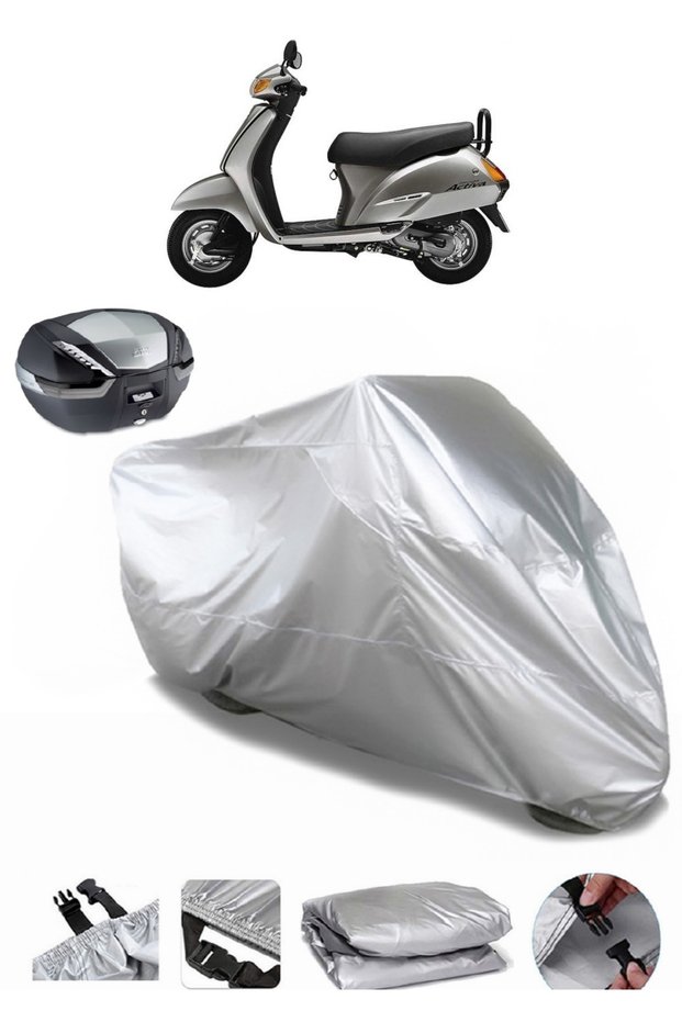 Honda Activa 100 Rear Bag Compatible Motorcycle Tarpaulin Luxury Quality Motorcycle Tarpaulin