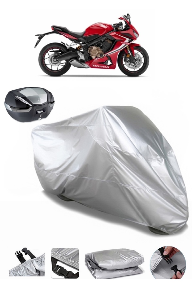 Honda CBR 650 R Rear Bag Compatible Motorcycle Tarpaulin Luxury Quality Motorcycle Tarpaulin
