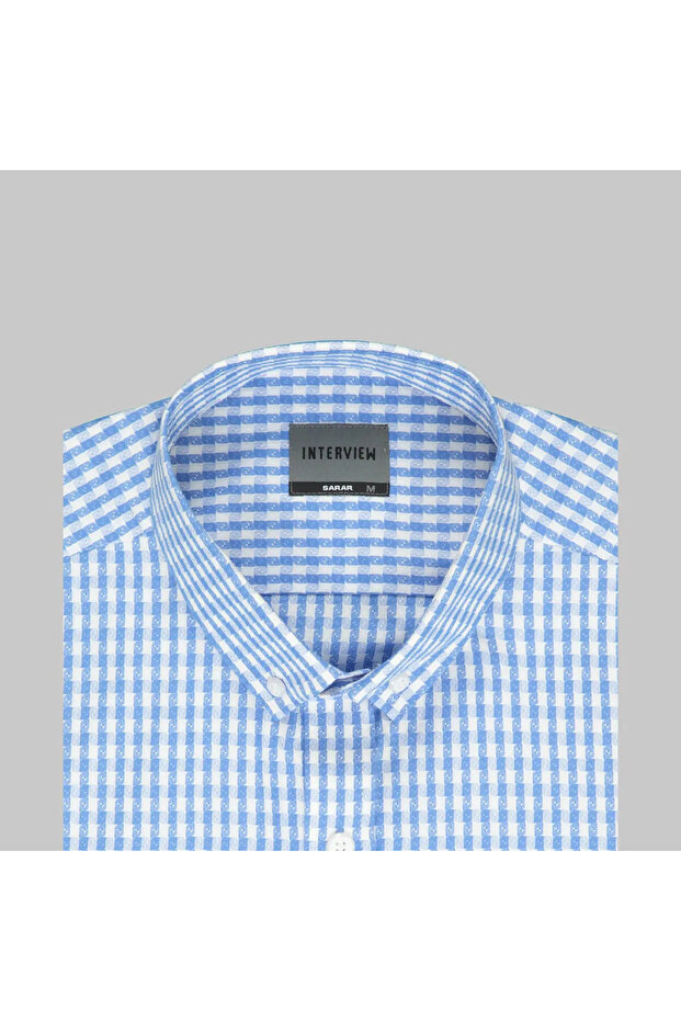 İNTERVİEW GOIAS MAVİ GÖMLEK - 4