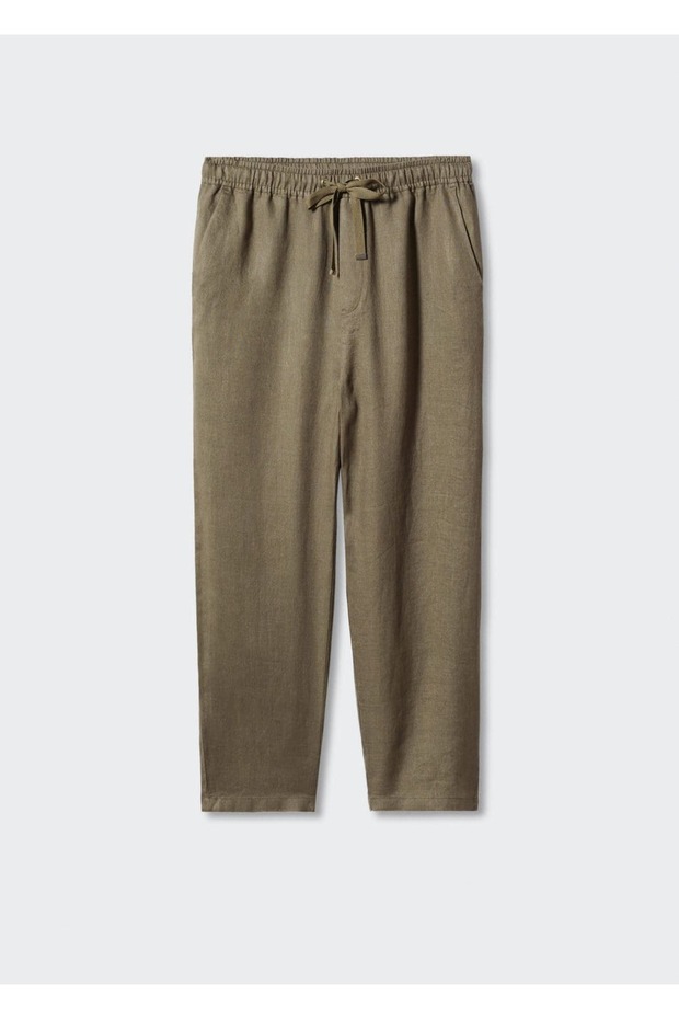 Keten Jogger Pantolon - 3