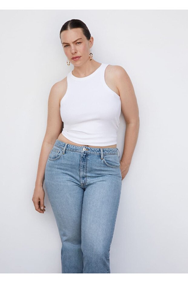 Yüksek belli mom jean - 8