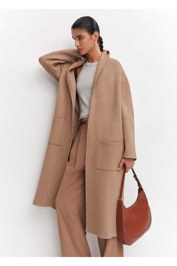 Cepli oversize triko palto - 5