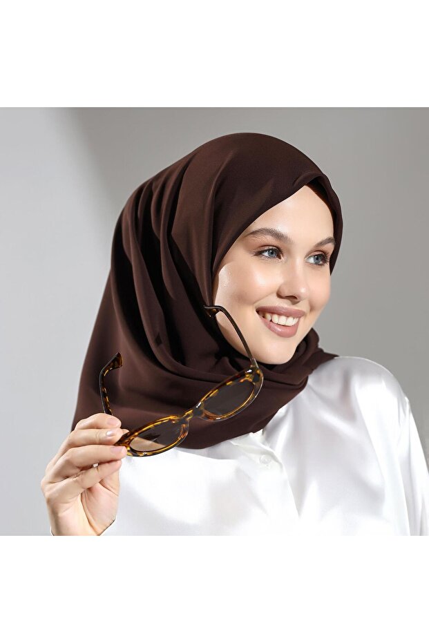 وشاح حرير الذرة القهوة المر - 3