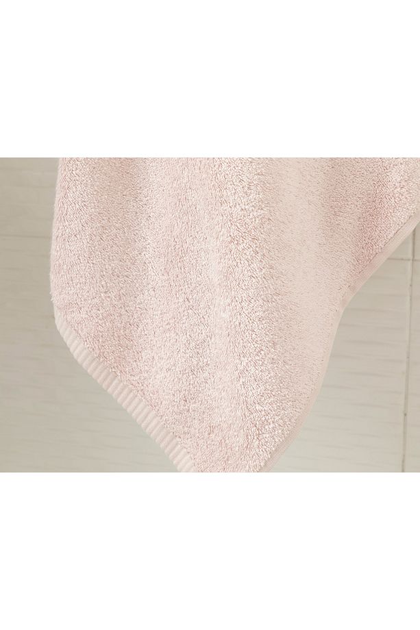 Leafy Bambu Banyo Havlusu 70x140 Cm Pudra Pembe - 2
