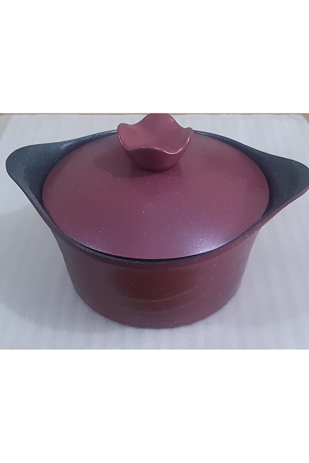 20 cm derin tencere mor - 1