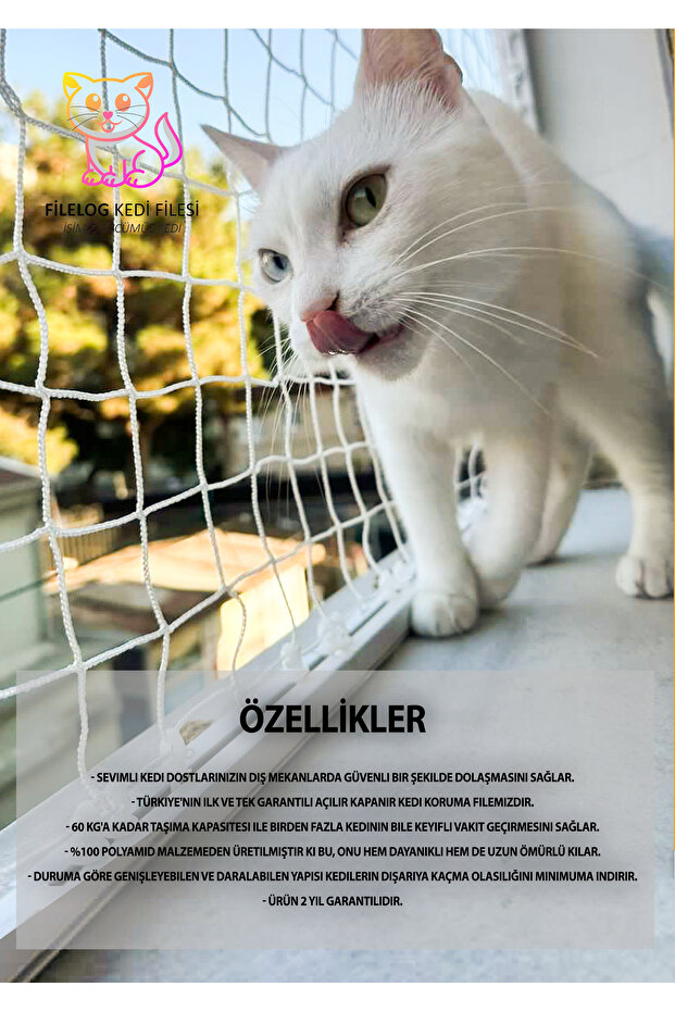 Türkiye'nin İlk ve Tek Açılır Kapanır Kedi Koruma Filesi - 8