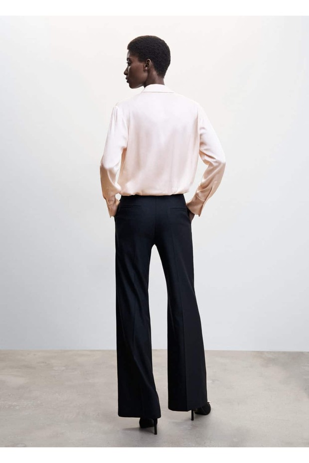 Yakalı Dökümlü Gömlek - 4