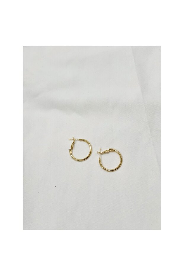 Halka Çelik Küpe - 1