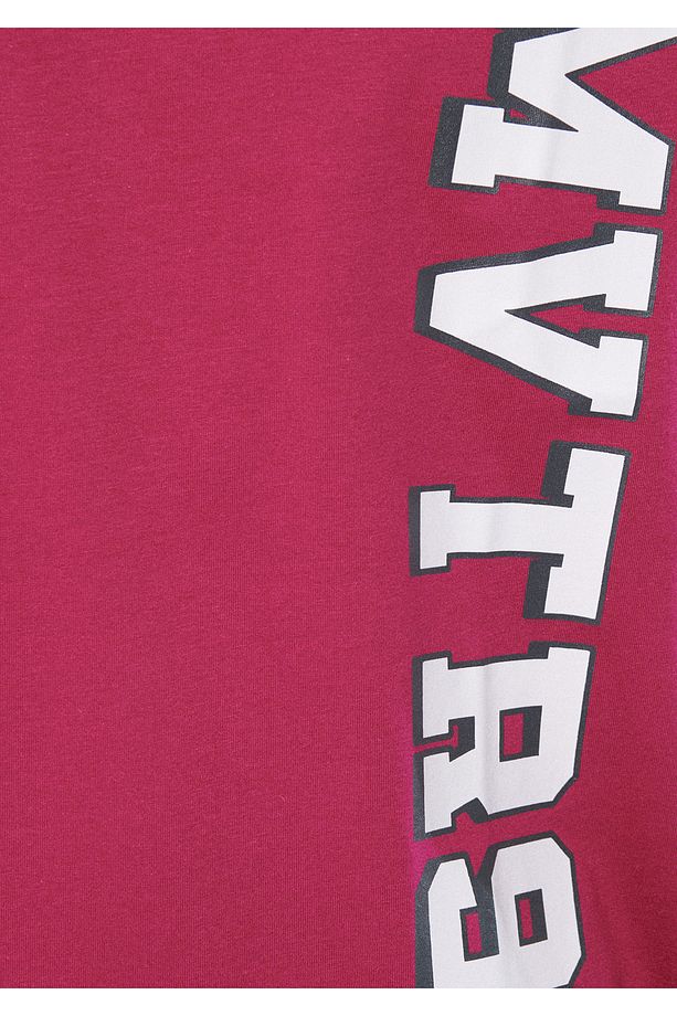 Mvtr91 Baskılı Pembe Tişört Oversize / Geniş Kesim 0611205-70941 - 6