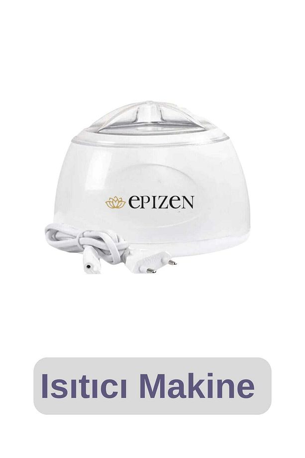 Sir Ağda Makinesi +2 Adet Azulen Soyulabilen Boncuk Ağda + Temizleme Mendili-Spatula Seti - 4