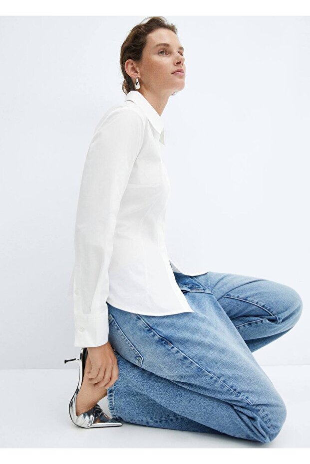 Essential Pamuklu Gömlek - 5