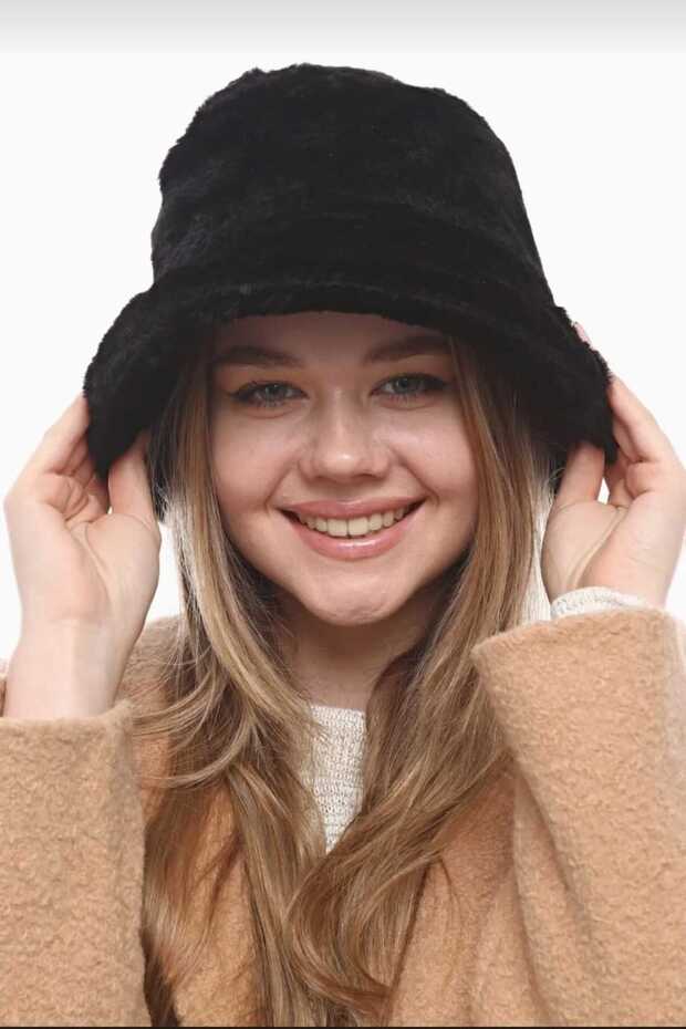 قبعة دلو قطيفة - 4