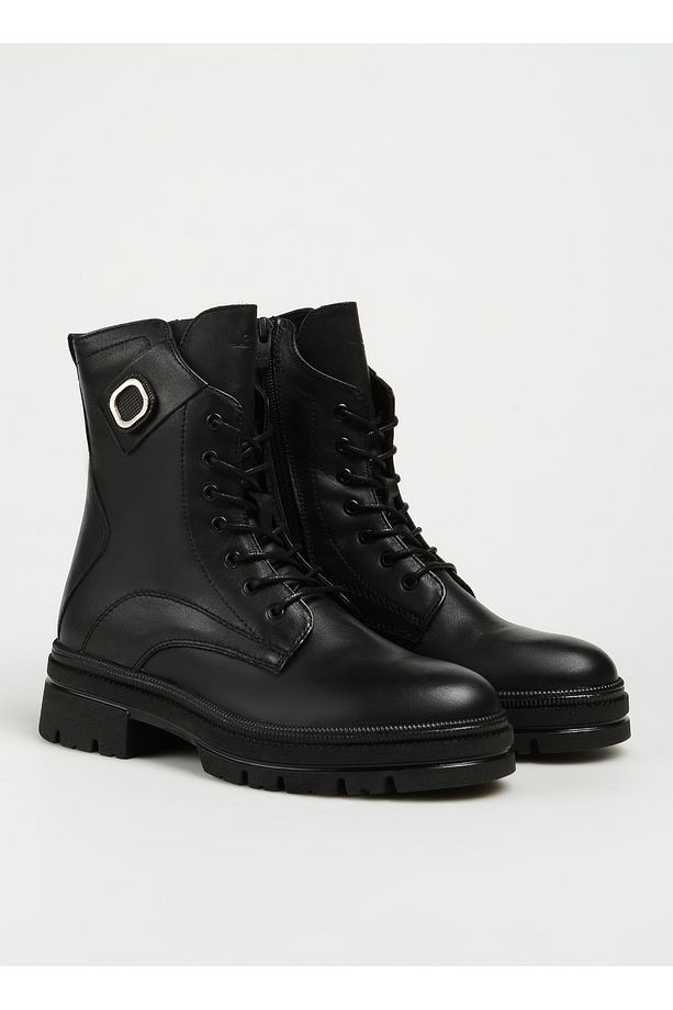 Siyah Kadın Bot 32700 ZN DUZ ANKLE BOT (K) - 2