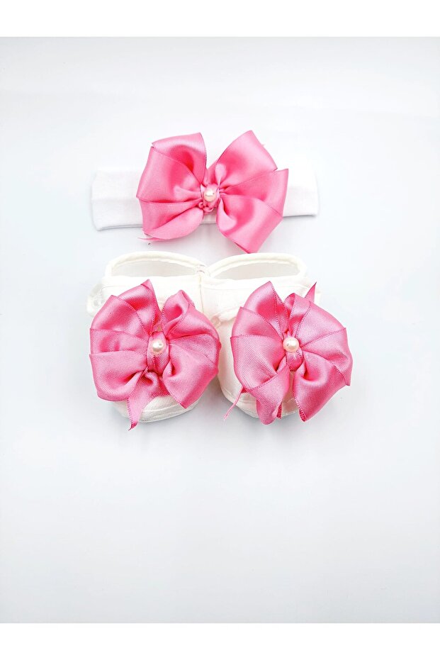 Baby Booties Bandana Set