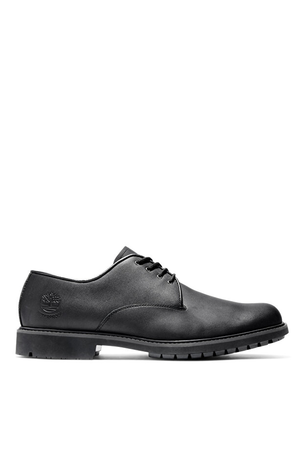 Leather Black Men's Casual Shoes TB05549R0011