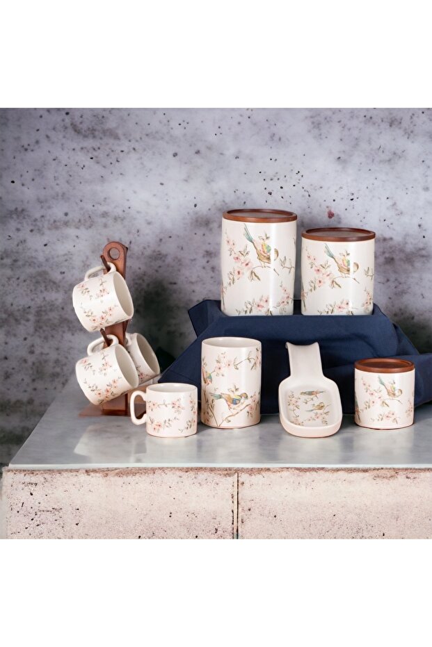 5180 Stella 9 Prç Standlı Mutfak Seti - 1