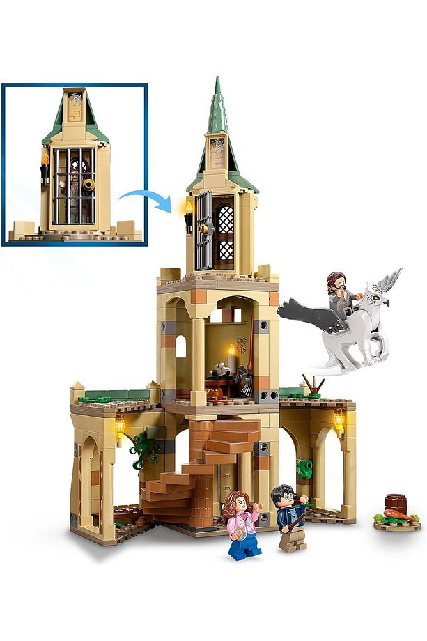 ® Harry Potter™ Hogwarts™ Avlusu: Sirius’un Kurtuluşu 76401 - Oyuncak Yapım Seti (345 Parça) - 8