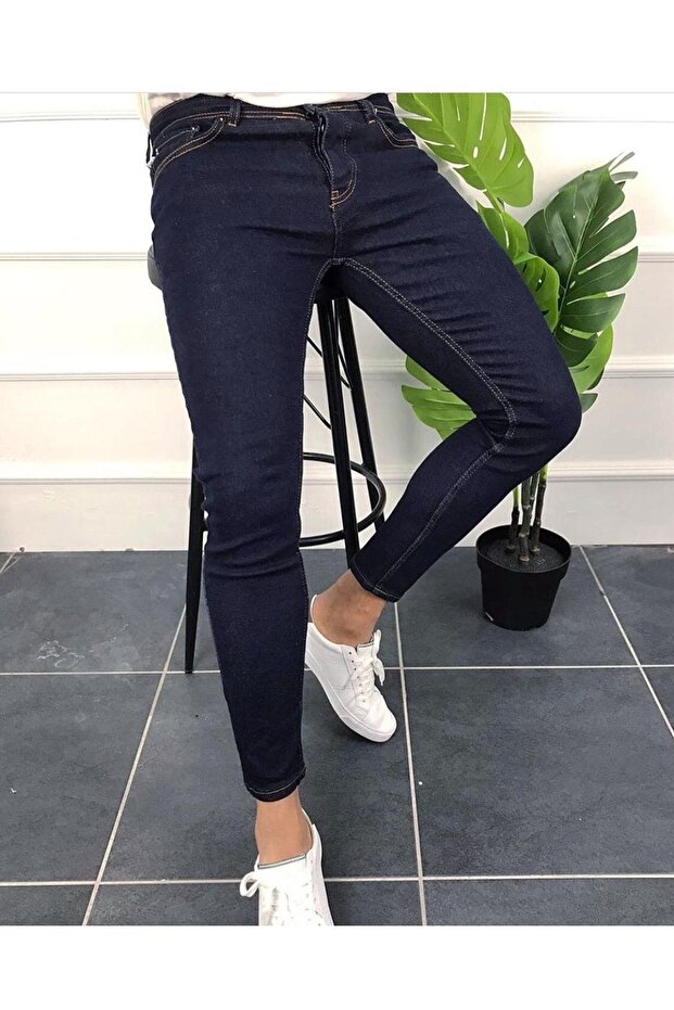 Japanese Cut Slim Fit Lycra Denim Trousers Jeans Lk1