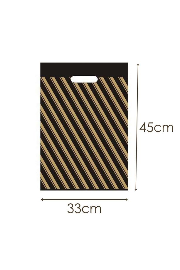 Takviyeli Mağaza Poşeti 3 Numara 33x45cm 100 Adet - 2