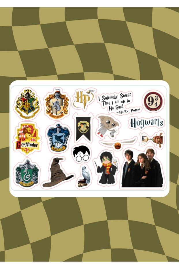 Harry Potter Sticker Agenda bulletjournal Scrapbooking planner suitable for pc laptop