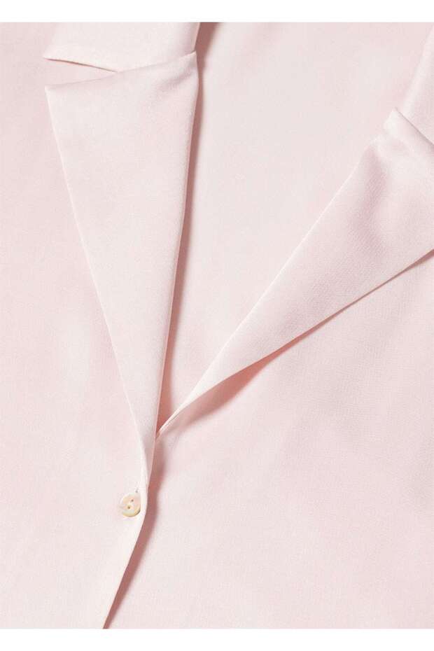 Yakalı Dökümlü Gömlek - 5