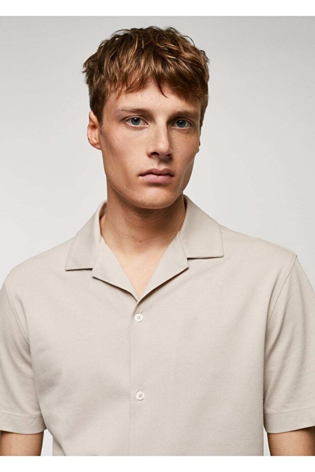 Bowling yaka pike gömlek - 5